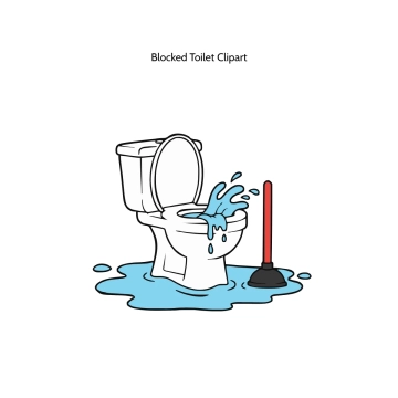 Free Blocked Toilet Vector Clipart (PNG, SVG) to Edit Online