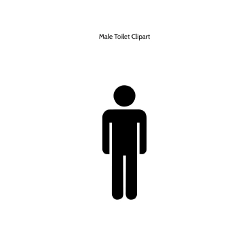 Free Male Toilet Vector Clipart (PNG, SVG) to Edit Online