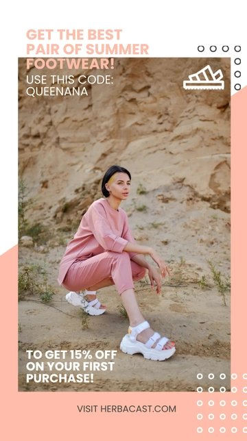 Free Brand Influencer Snapchat Geofilter Template to Edit Online