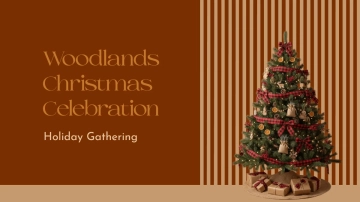 Free Rustic Christmas Presentation Template to Edit Online