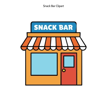Free Snack Bar Symbol Vector Clipart (PNG, SVG) to Edit Online