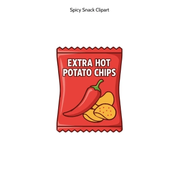 Free Spicy Snack Vector Clipart (PNG, SVG) to Edit Online