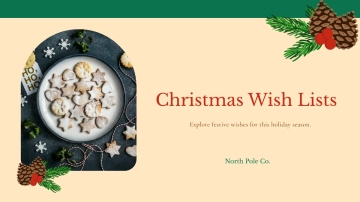 Free Xmas Presentation Template to Edit Online