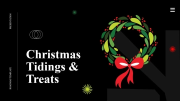 Free Wonderful Christmas Presentation Template to Edit Online