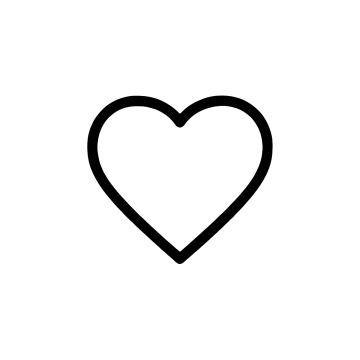 Free Heart Outline Shape to Edit Online