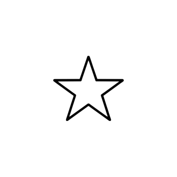 Free Star Outline Shape to Edit Online