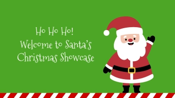 Free Santa Claus Christmas Presentation Template to Edit Online
