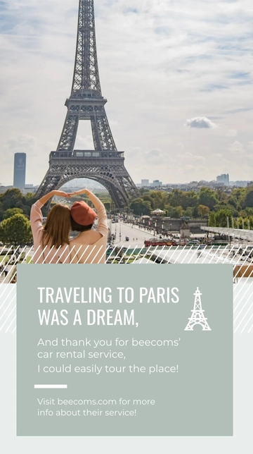 Free Travel Influencer Whatsapp Post Template to Edit Online