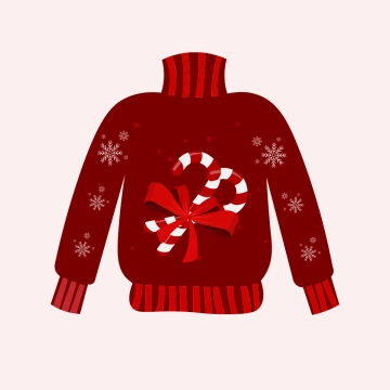 Free Candy Ugly Sweater Clipart Template to Edit Online