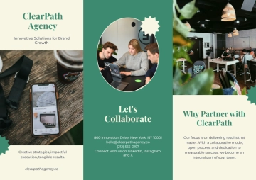 Free A5 Brochure Template to Edit Online