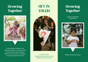 Free A4 Brochure Template to Edit Online