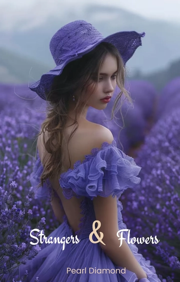 Free Floral Wattpad Book Cover Template to Edit Online