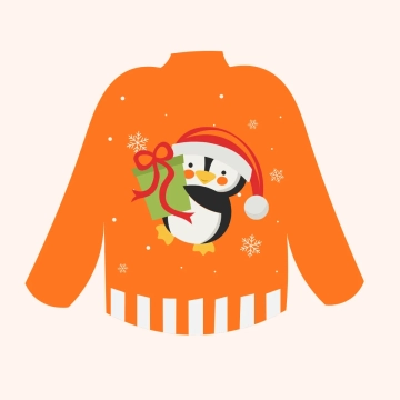 Free Cute Ugly Sweater Clipart Template to Edit Online