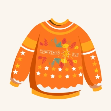 Free Decorative Ugly Sweater Clipart Template to Edit Online