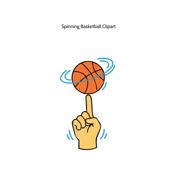 Free Spinning Basketball Vector Clipart (PNG, SVG) to Edit Online