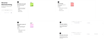 Free AI Accelerated Reverse Brainstorming to Edit Online