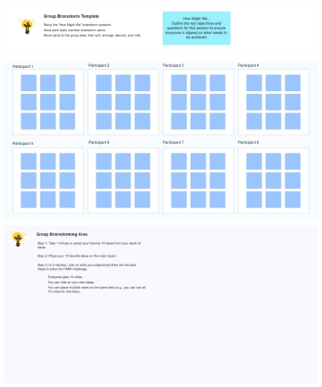 Free Group Brainstorm to Edit Online