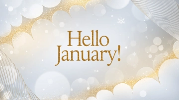 Free January Background Template to Edit Online