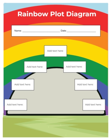 Free Rainbow Plot Diagram Template to Edit Online