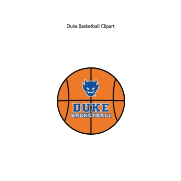 Free Duke Basketball Vector Clipart (PNG, SVG) to Edit Online
