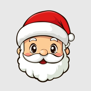 Free Cute Santa Claus Clipart Templates to Edit Online