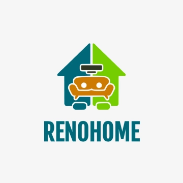 Free Home Renovation Interior Design Logo to Edit Online