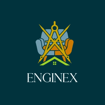 Free Interior Design Engineering Logo to Edit Online