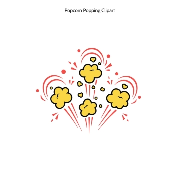 Free Popcorn Popping Vector Clipart (PNG, SVG) to Edit Online