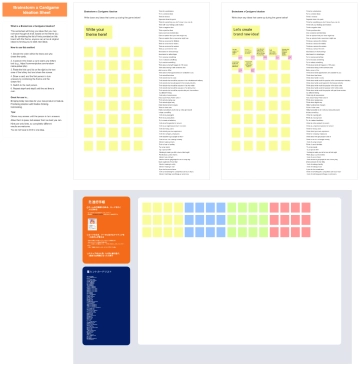 Free Brainstorm x Card Game Ideation Sheet to Edit Online