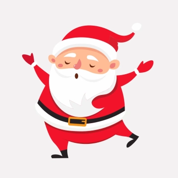 Free Cartoon Santa Claus Clipart Templates to Edit Online