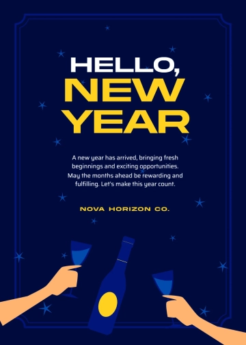 Free Happy 2026 Template to Edit Online