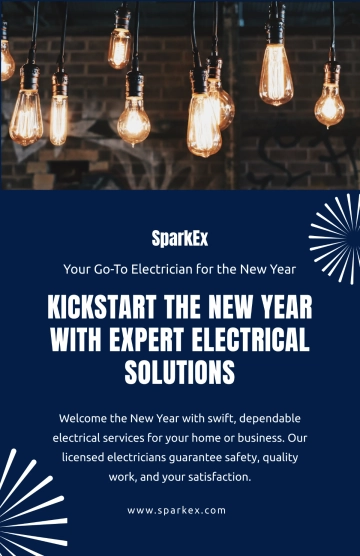 Free New Year Business Poster Template to Edit Online