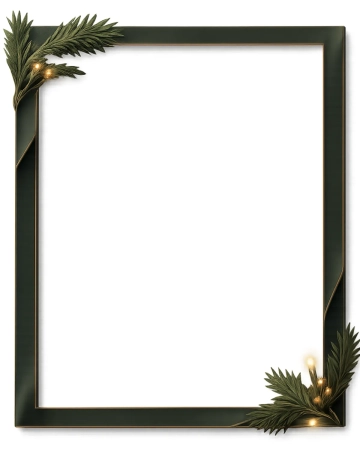 Free Christmas Social Media Border Template to Edit Online
