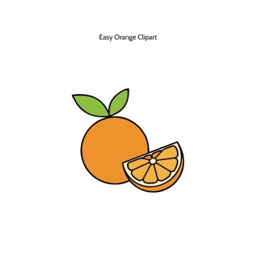 Free Easy Orange Vector Clipart (PNG, SVG) to Edit Online