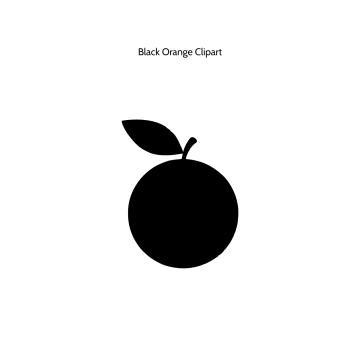 Free Black Orange Vector Clipart (PNG, SVG) to Edit Online