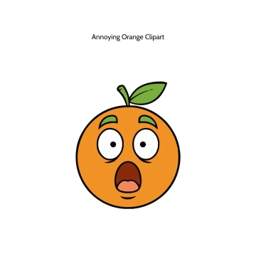 Free Annoying Orange Vector Clipart (PNG, SVG) to Edit Online