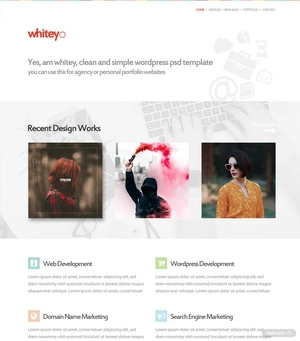 Web Design Company HTML5/CSS3 Website Template
