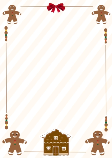Free Illustrative Christmas Border Template to Edit Online
