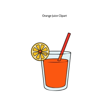 Free Orange Juice Vector Clipart (PNG, SVG) to Edit Online