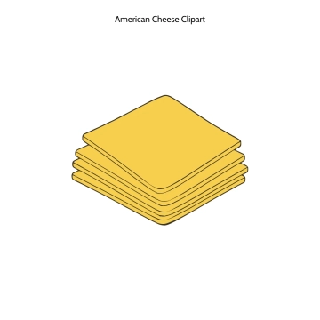 Free American Cheese Vector Clipart (PNG, SVG) to Edit Online