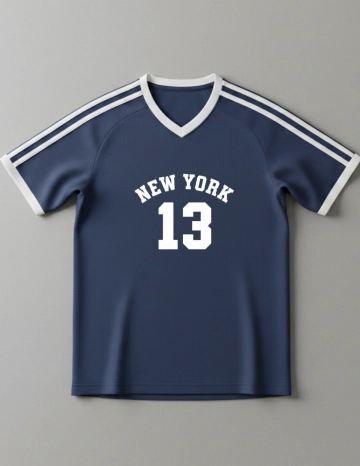 Free Modern Jersey T-Shirt Mockup Template to Edit Online