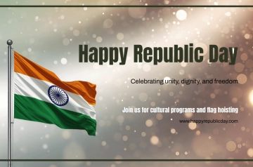 Free Beautiful India Republic Day Banner Template to Edit Online
