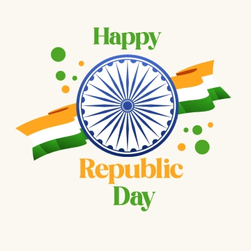 Free Happy Republic Day Celebration Clipart Templates to Edit Online