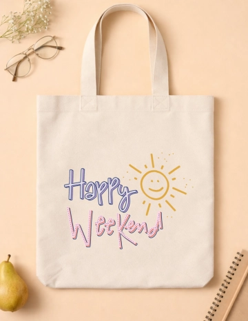 Free Simple Flat Lay Tote Bag Mockup Template to Edit Online