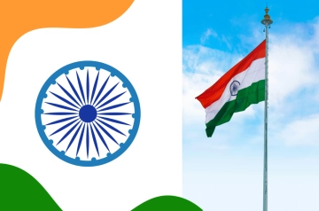 Free Simple India Republic Day Banner Template to Edit Online