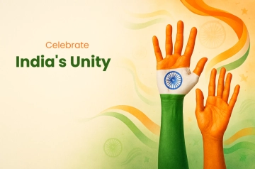 Free Creative India Republic Day Banner Template to Edit Online