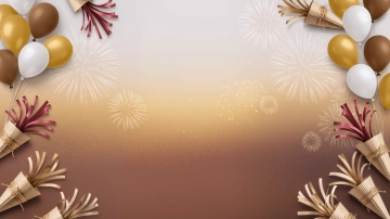 Free Rustic New Year Desktop Wallpaper Template to Edit Online
