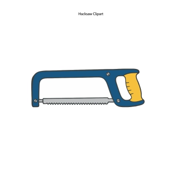 Free Hacksaw Clipart Template to Edit Online