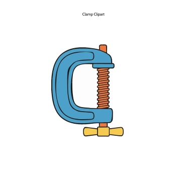 Free Clamp Clipart Template to Edit Online