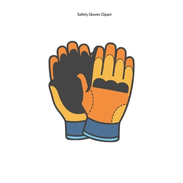 Free Safety Gloves Clipart Template to Edit Online